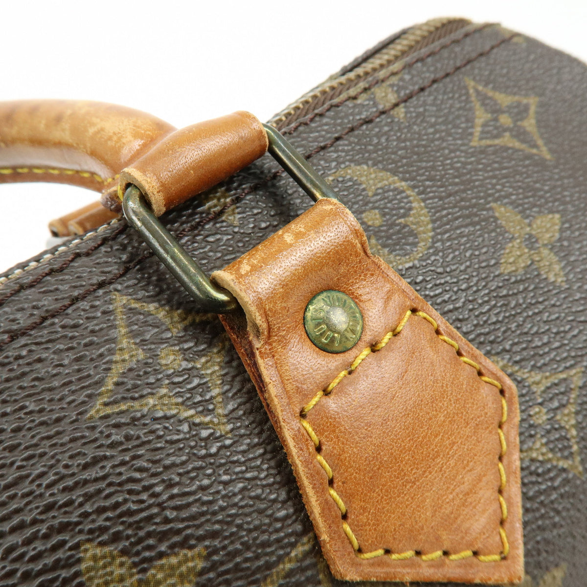Louis Vuitton Monogram Speedy 30 Boston Bag Hand Bag Brown M41526