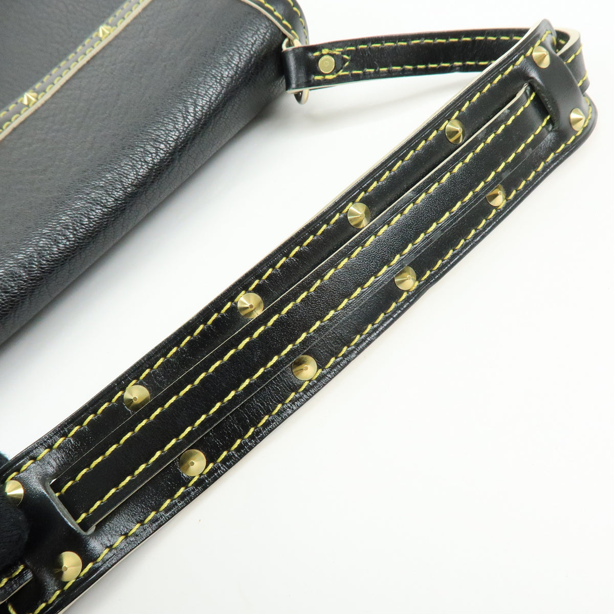 Louis Vuitton Suhari L'Aimable Leather Hand Bag Noir M92847