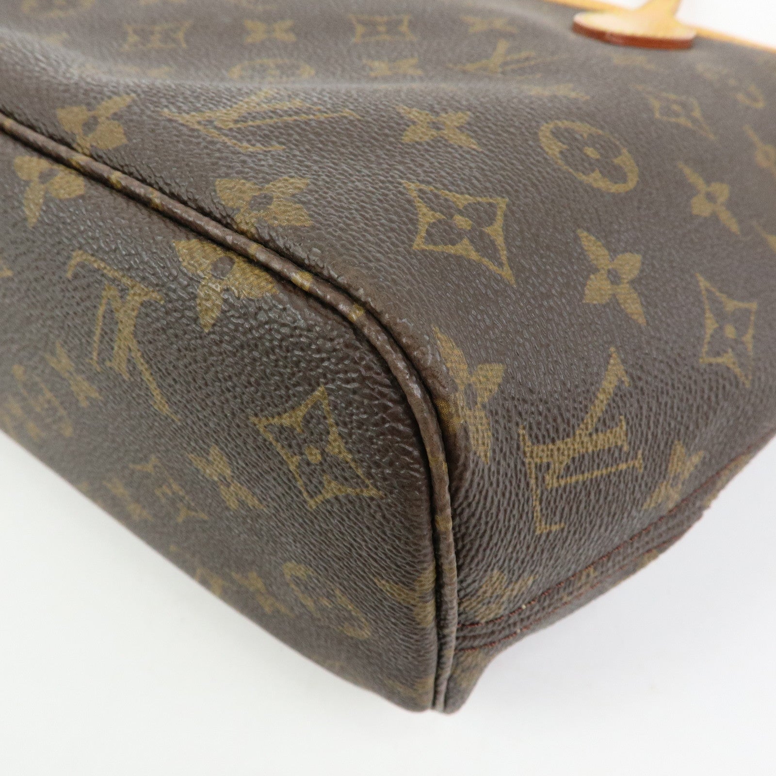 Louis Vuitton Monogram Neverfull PM Tote Bag Hand Bag Brown M40155
