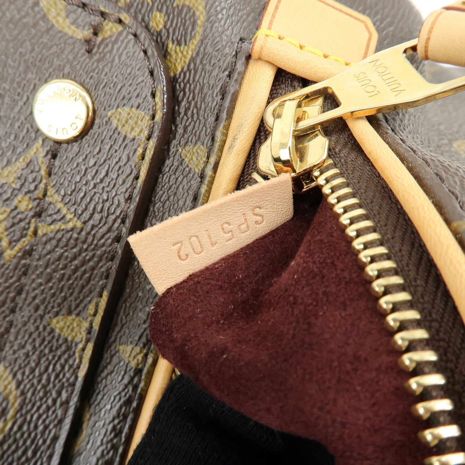 Louis Vuitton Monogram Olympe Canvas Hand Bag Shoulder Bag Brown M40579