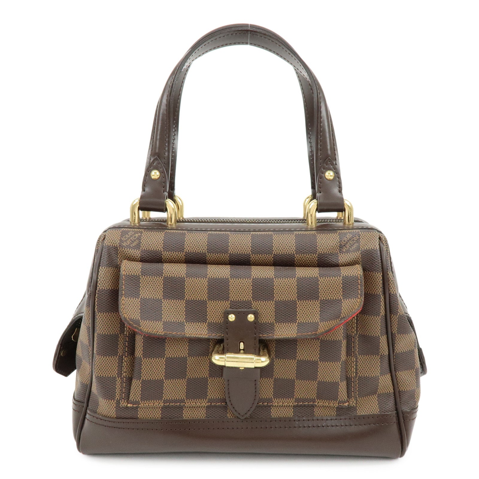 Louis Vuitton Damier Ebene Knightsbridge Boston Bag Hand Bag N51201
