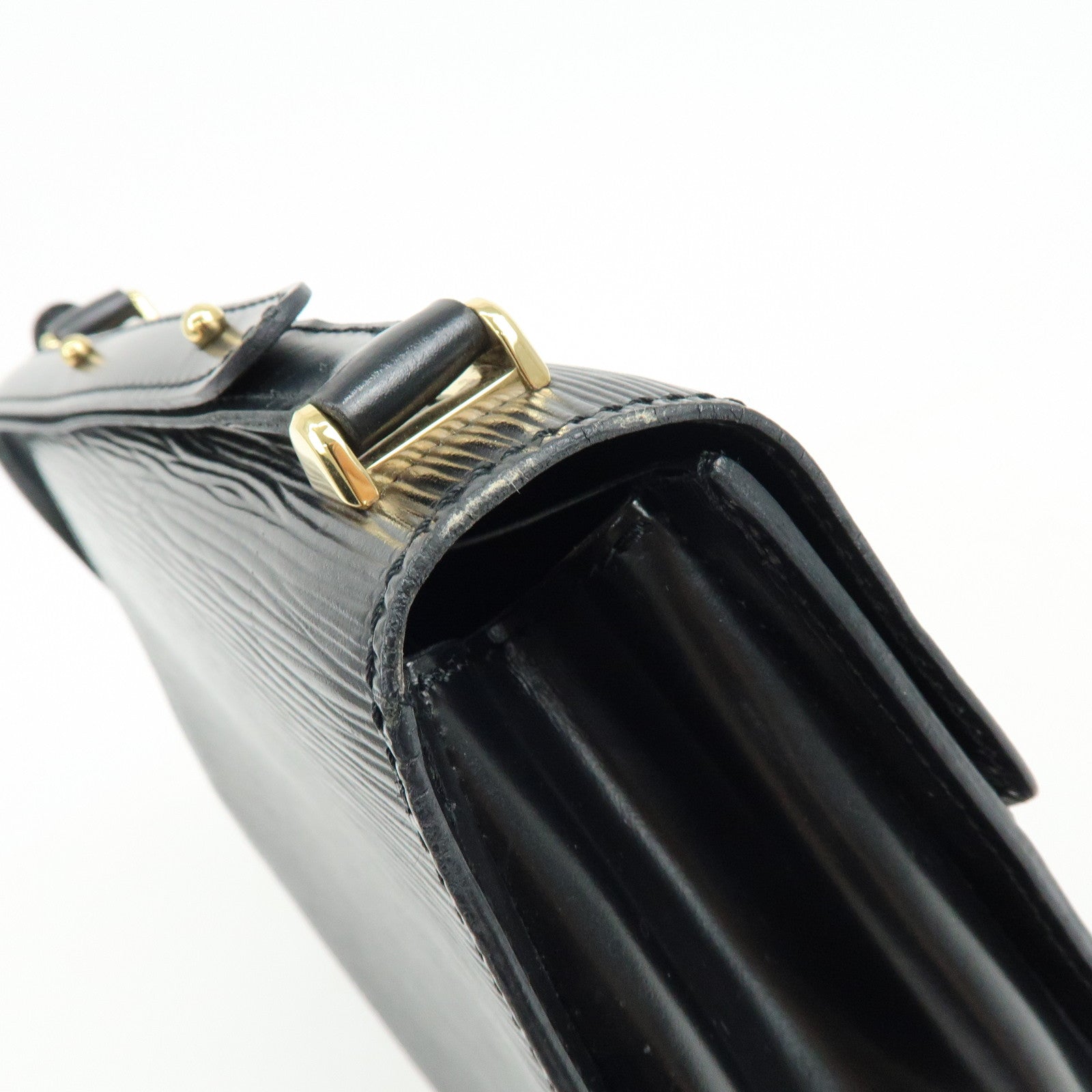 Louis Vuitton Epi Tilsit Shoulder Bag Hand Bag Noir Black M52482
