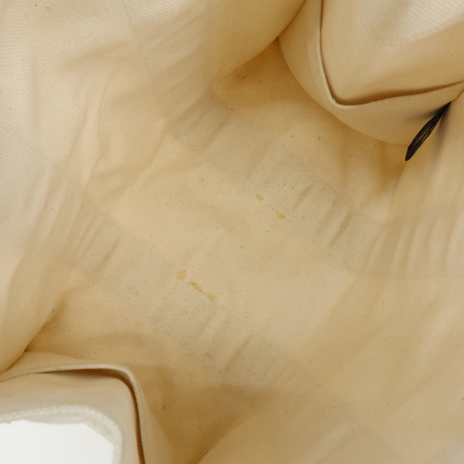 HERMES Bora Bora PM Canvas Tote Bag Hand Bag Ivory