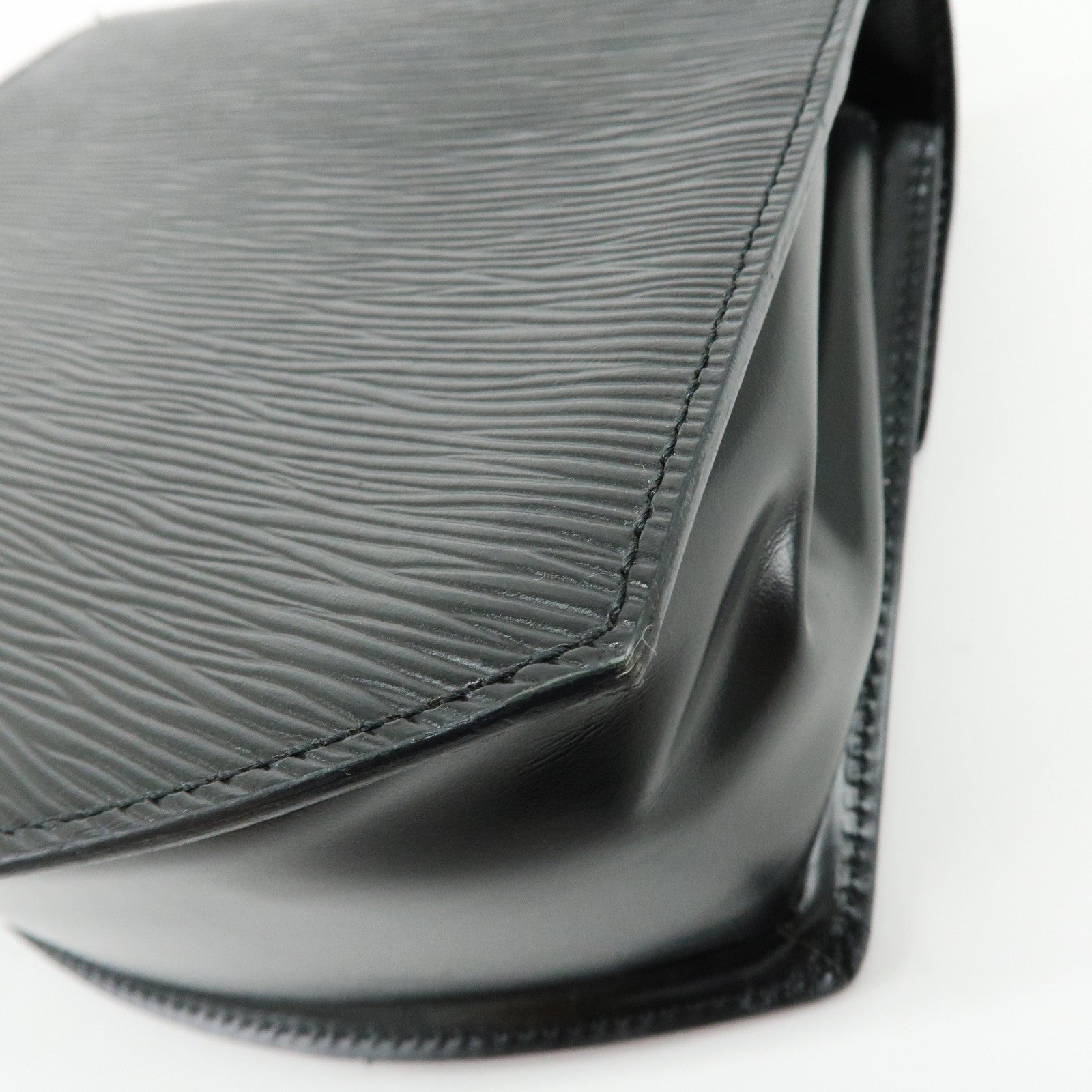 Louis Vuitton Epi Tilsit Shoulder Bag Hand Bag Noir Black M52482