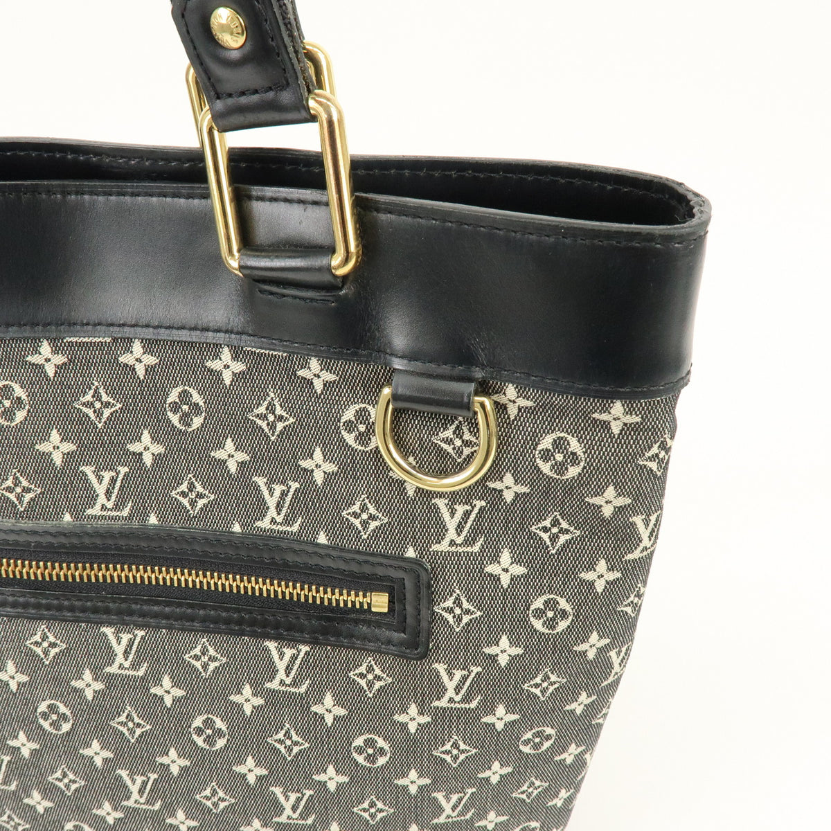 Louis Vuitton Monogram Mini Lucille GM Tote Bag Hand Bag Noir M92609