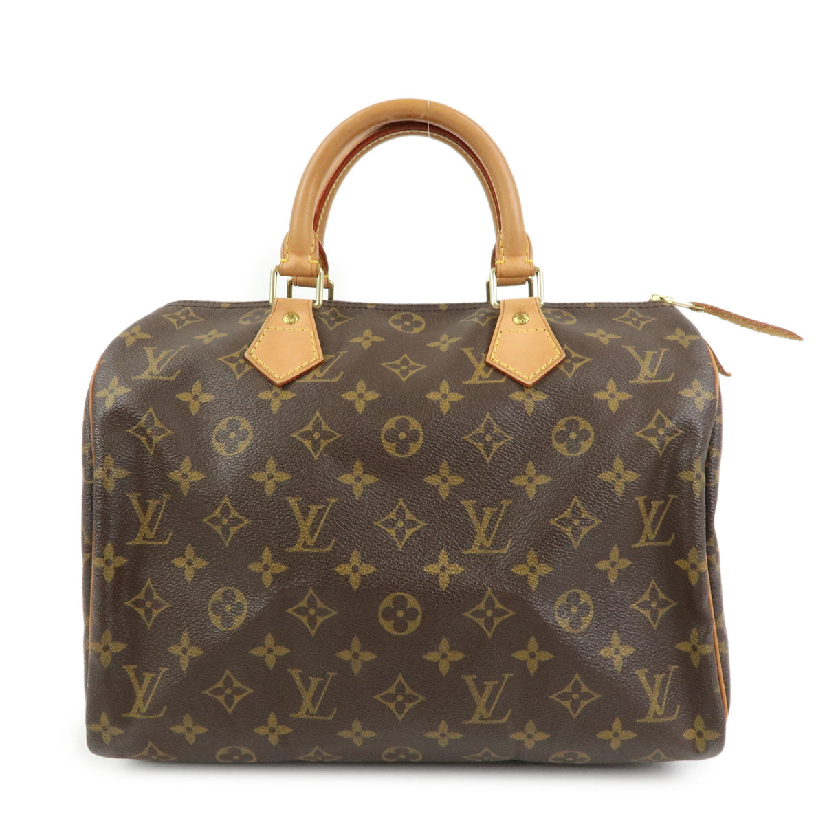 Louis Vuitton Monogram Speedy 30 Boston Bag Hand Bag Brown M41526