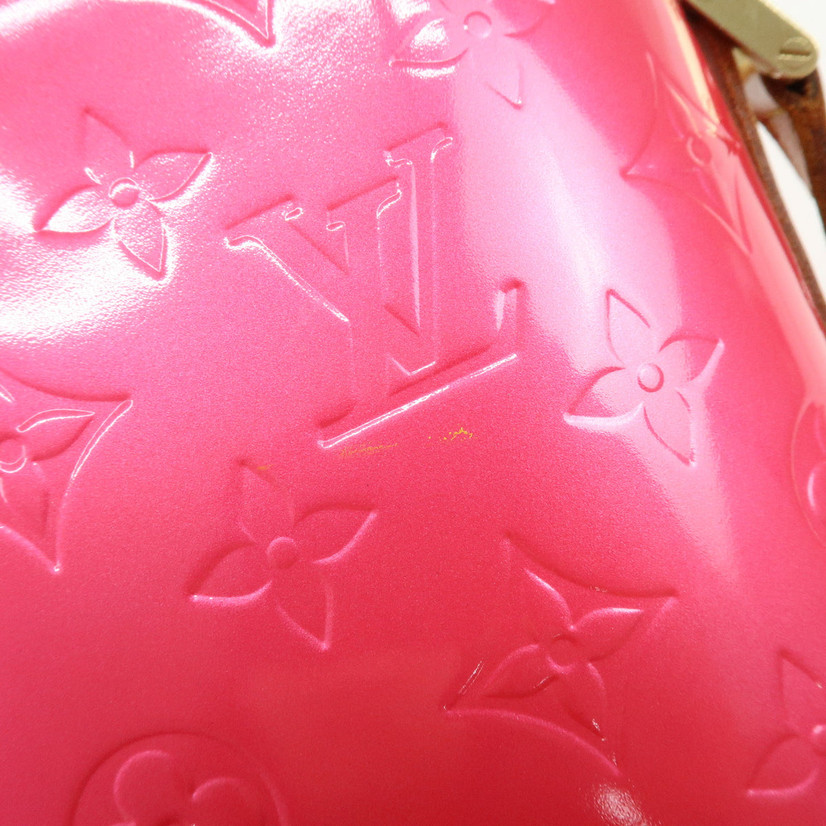 Louis Vuitton Monogram Vernis Sullivan Vertical Fuchsia Pink M91259
