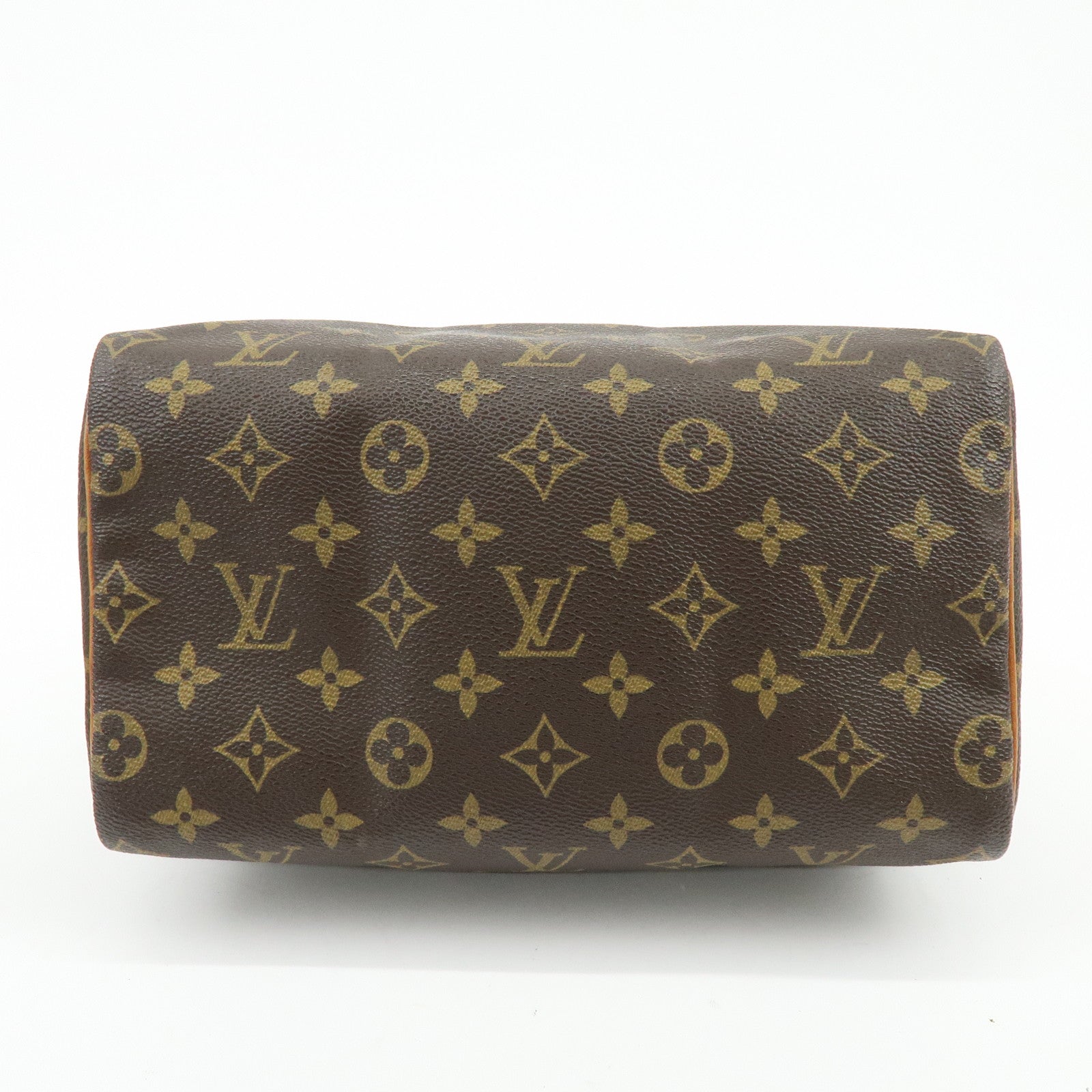Louis Vuitton Monogram Speedy 25 Boston Bag Hand Bag Brown M41528