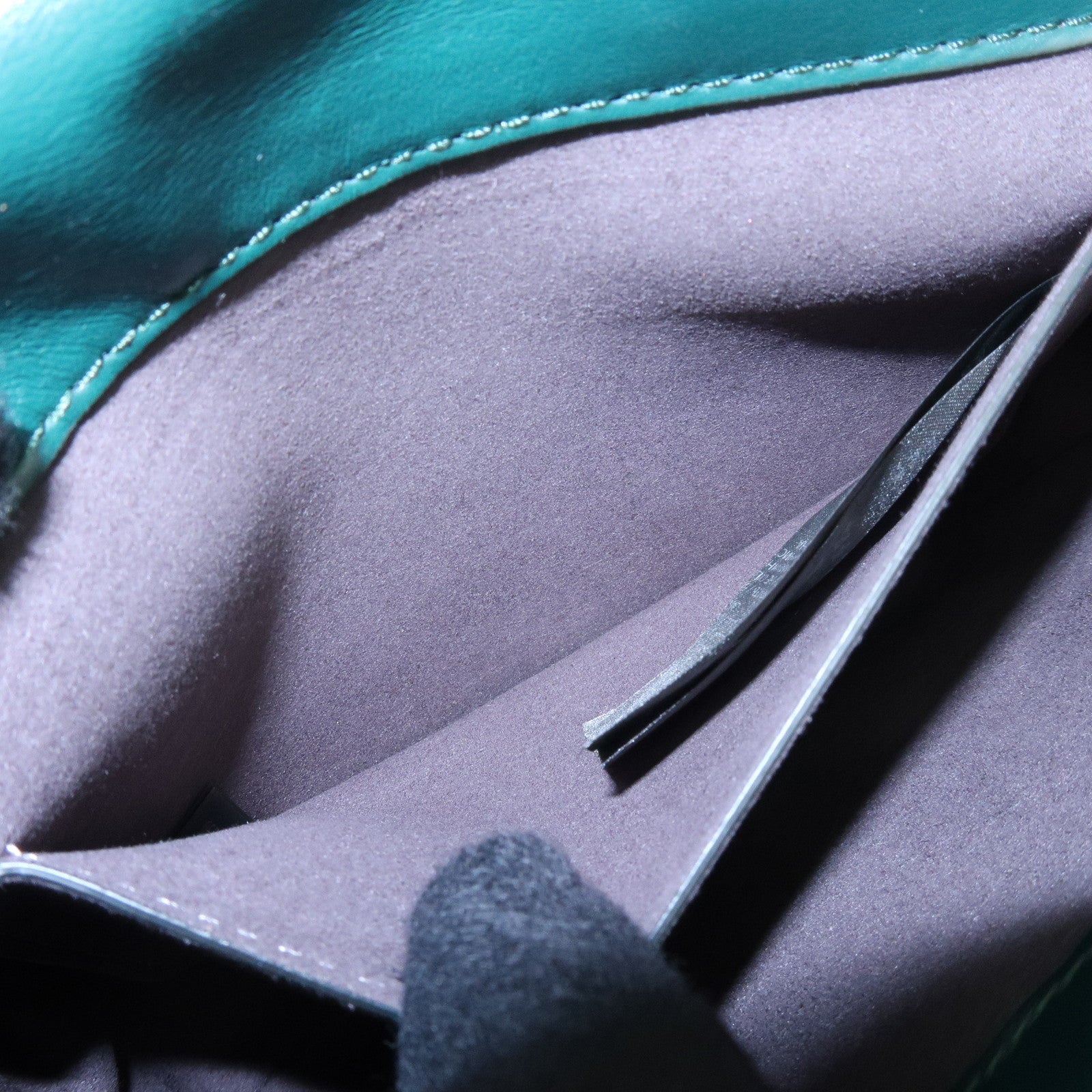 STELLA MCCARTNEY Frayme Medium Faux Leather Shoulder Bag Green