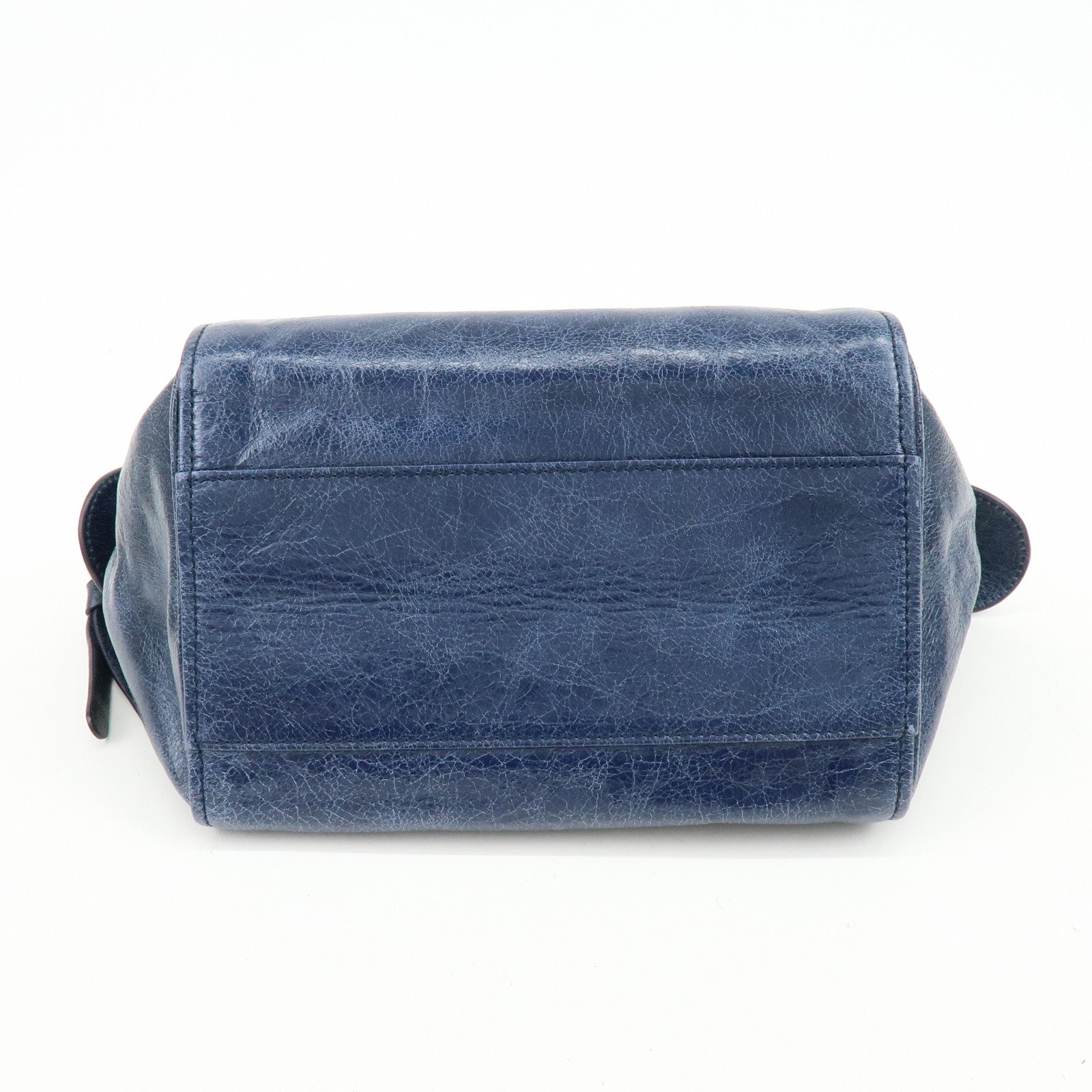 Chloe See by Chloe Paige Leather Small 2Way Hand Bag Shoulder Bag Blue