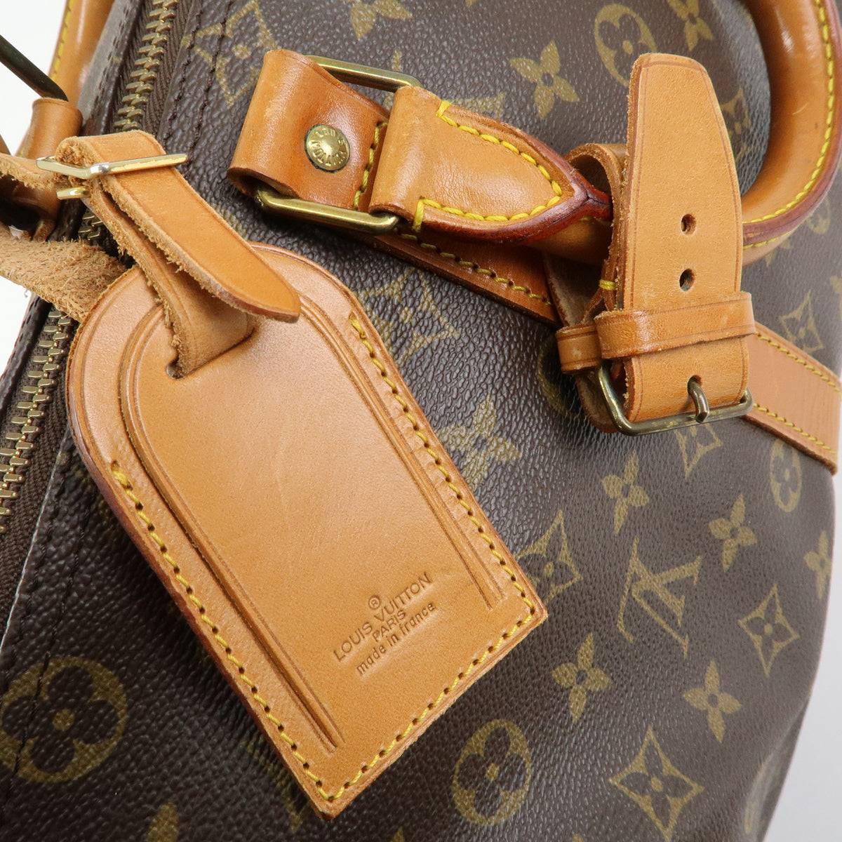 Louis Vuitton Monogram Keep All 45 Boston Bag Brown M41428