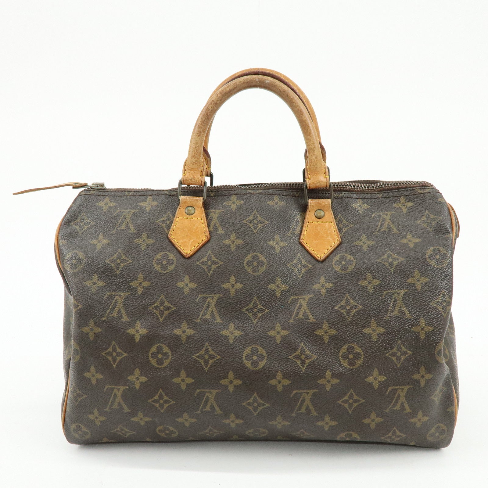 Louis Vuitton Monogram Speedy 35 Boston Bag Hand Bag M41524