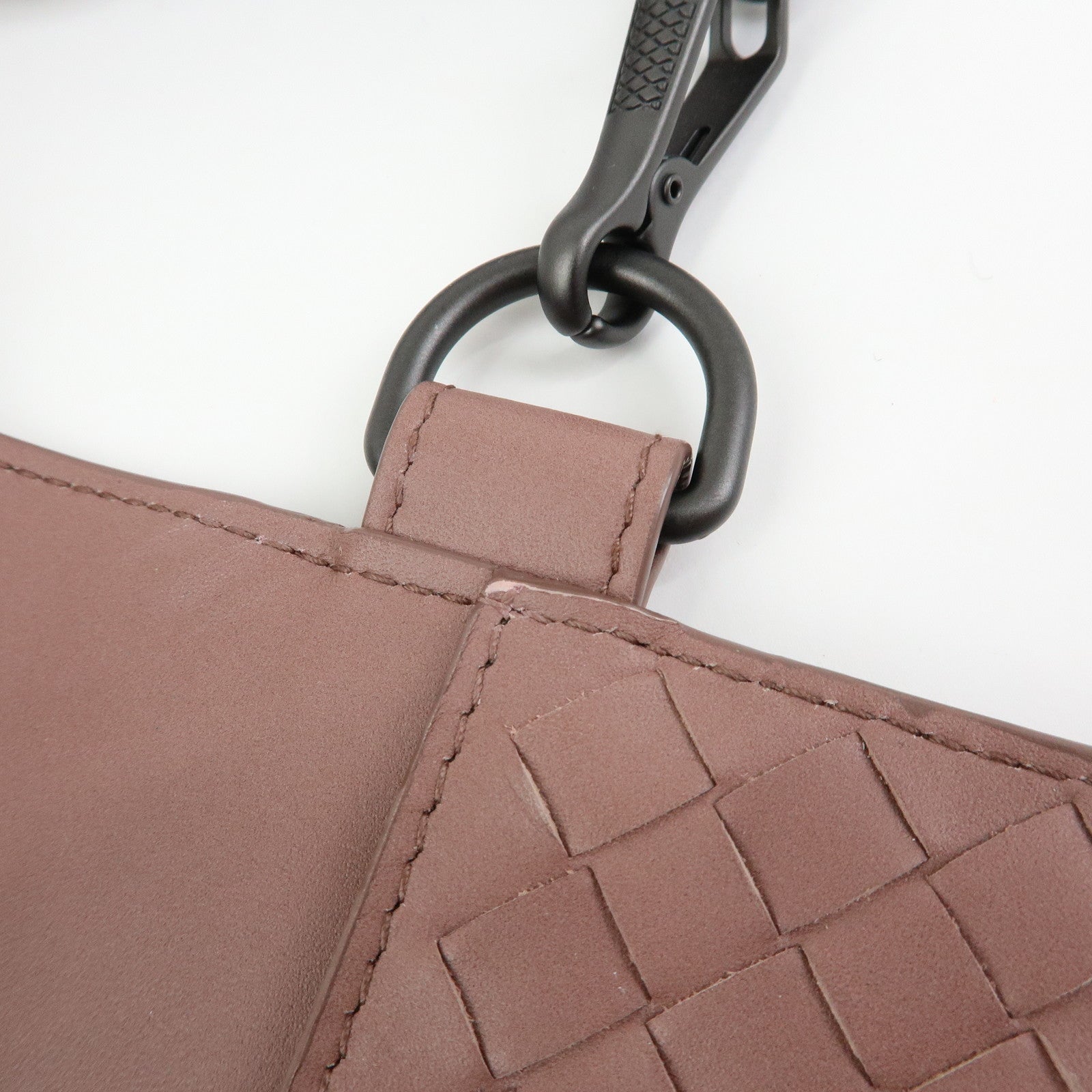 BOTTEGA VENETA Intrecciato Leather Agenda Planner Cover Brown