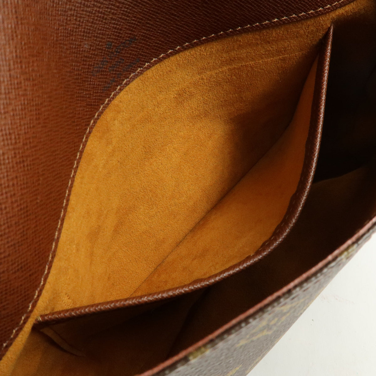 Louis Vuitton Monogram Musette Tango Short Shoulder Bag Brown M51257