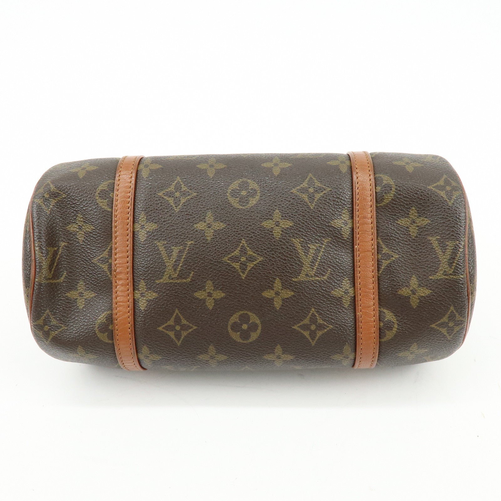 Louis Vuitton Monogram Papillon 26 Hand Bag Brown M51366