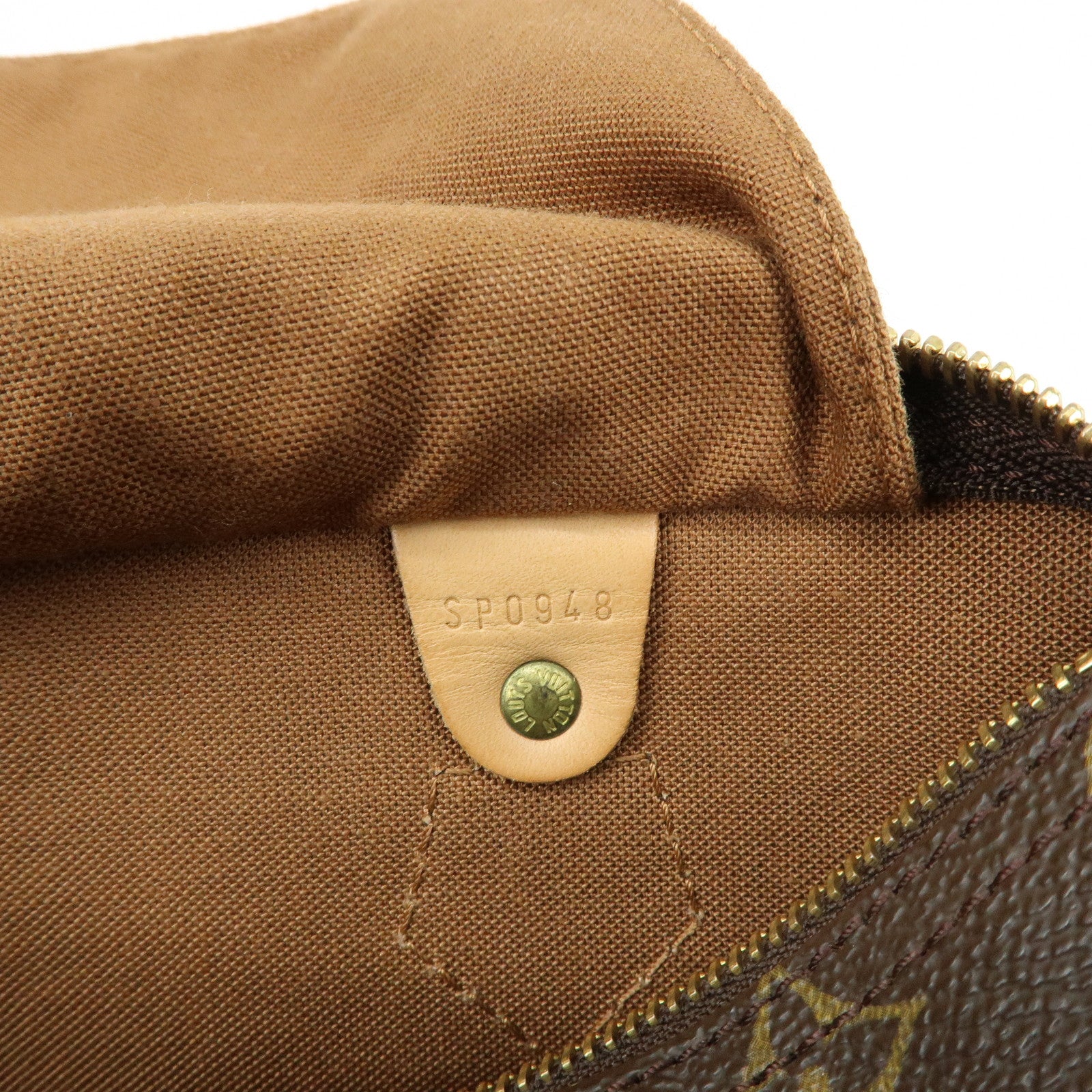 Louis Vuitton Monogram Speedy 25 Boston Bag Hand Bag Brown M41528