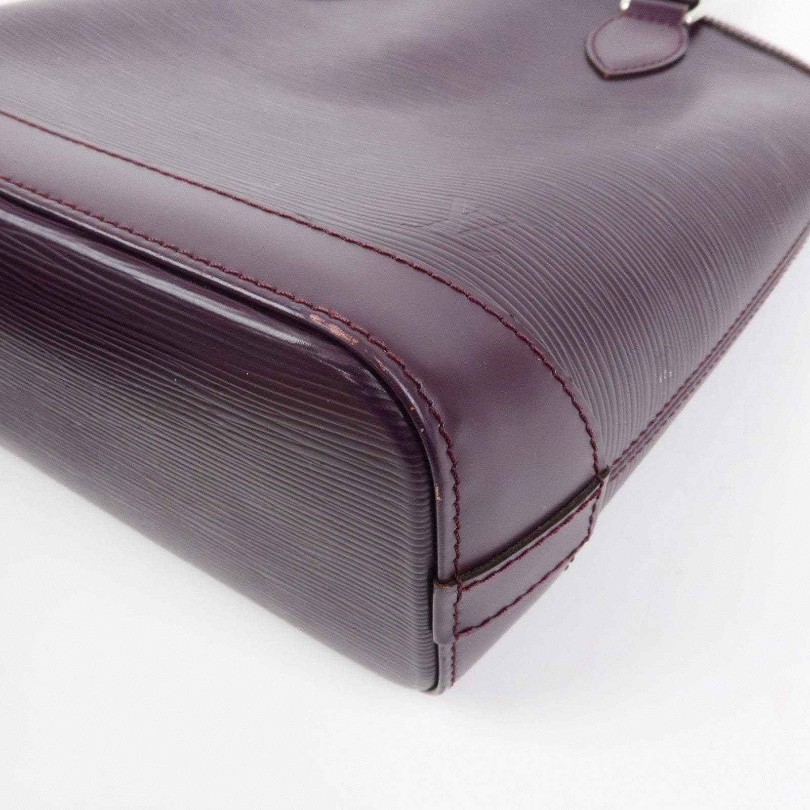 Louis Vuitton Epi Lockit PM Tote Bag Hand Bag Cassis M4229K