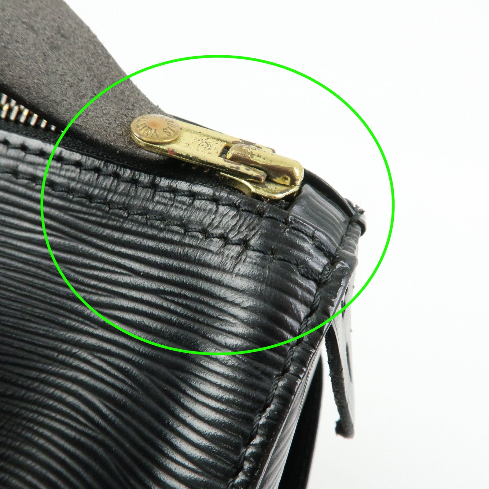 Louis Vuitton Epi Speedy 25 Boston Bag Hand Bag Noir Black M43012