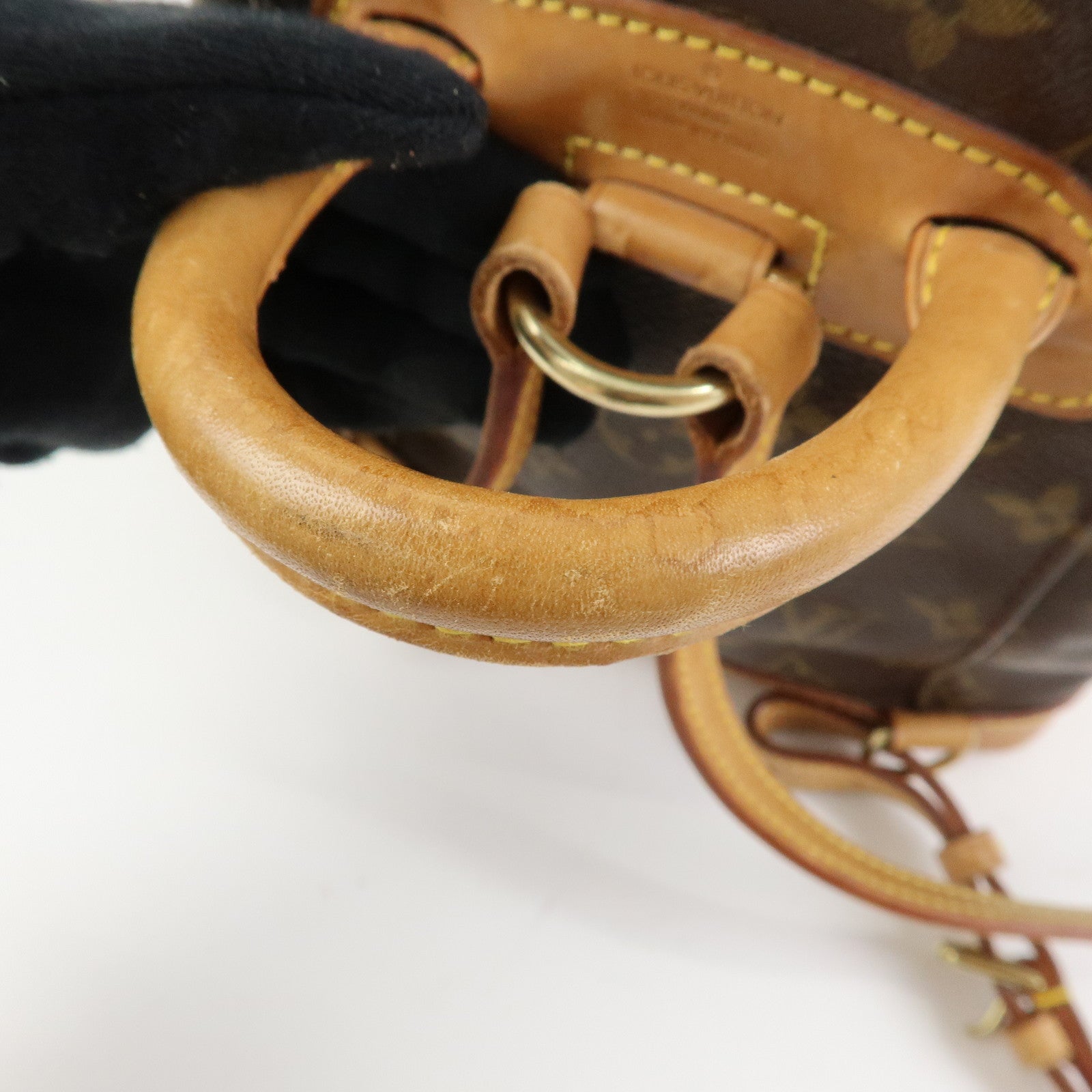Louis Vuitton Monogram Montsouris Mini Backpack Rucksack Brown M51137