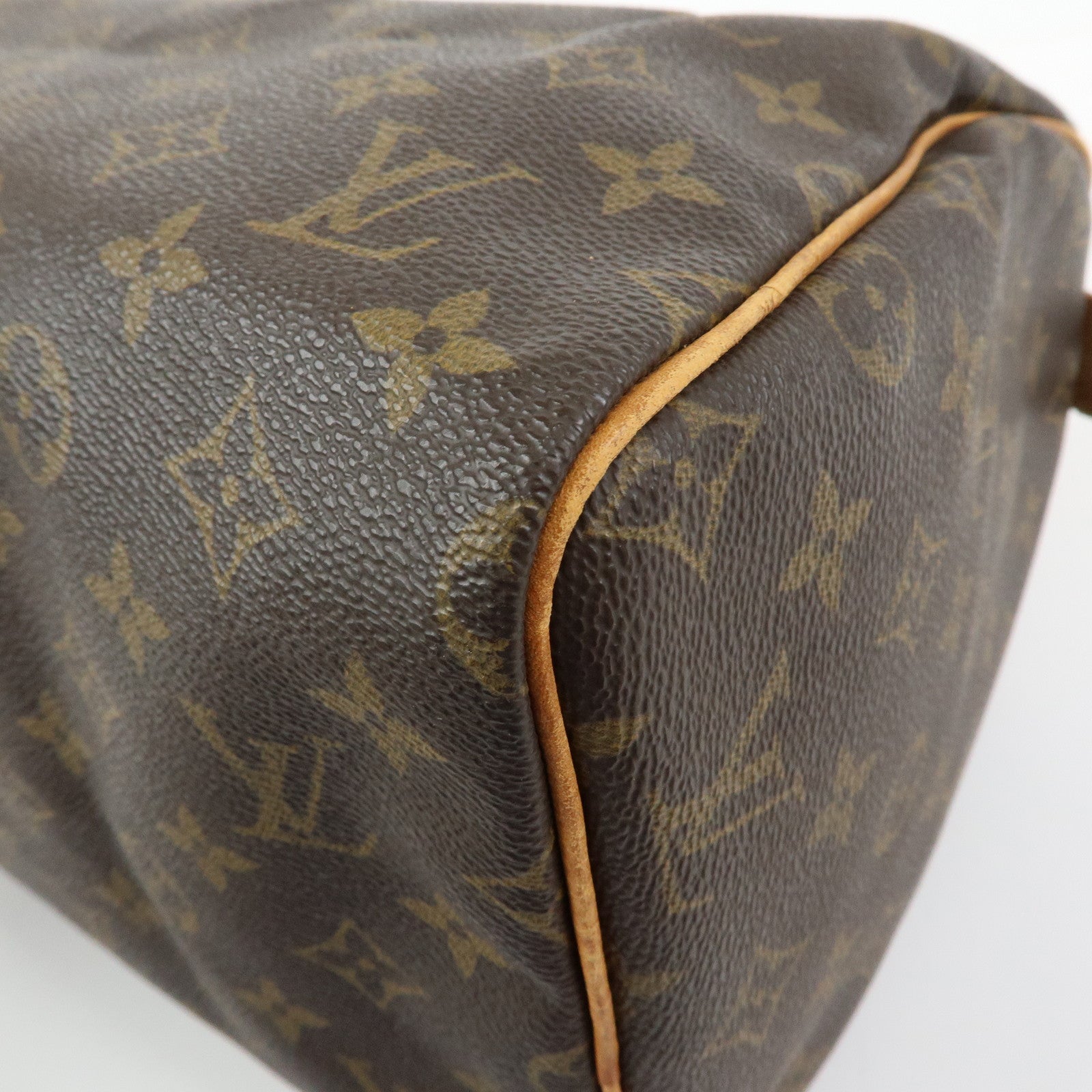 Louis Vuitton Monogram Speedy 30 Boston Bag Hand Bag Brown M41526