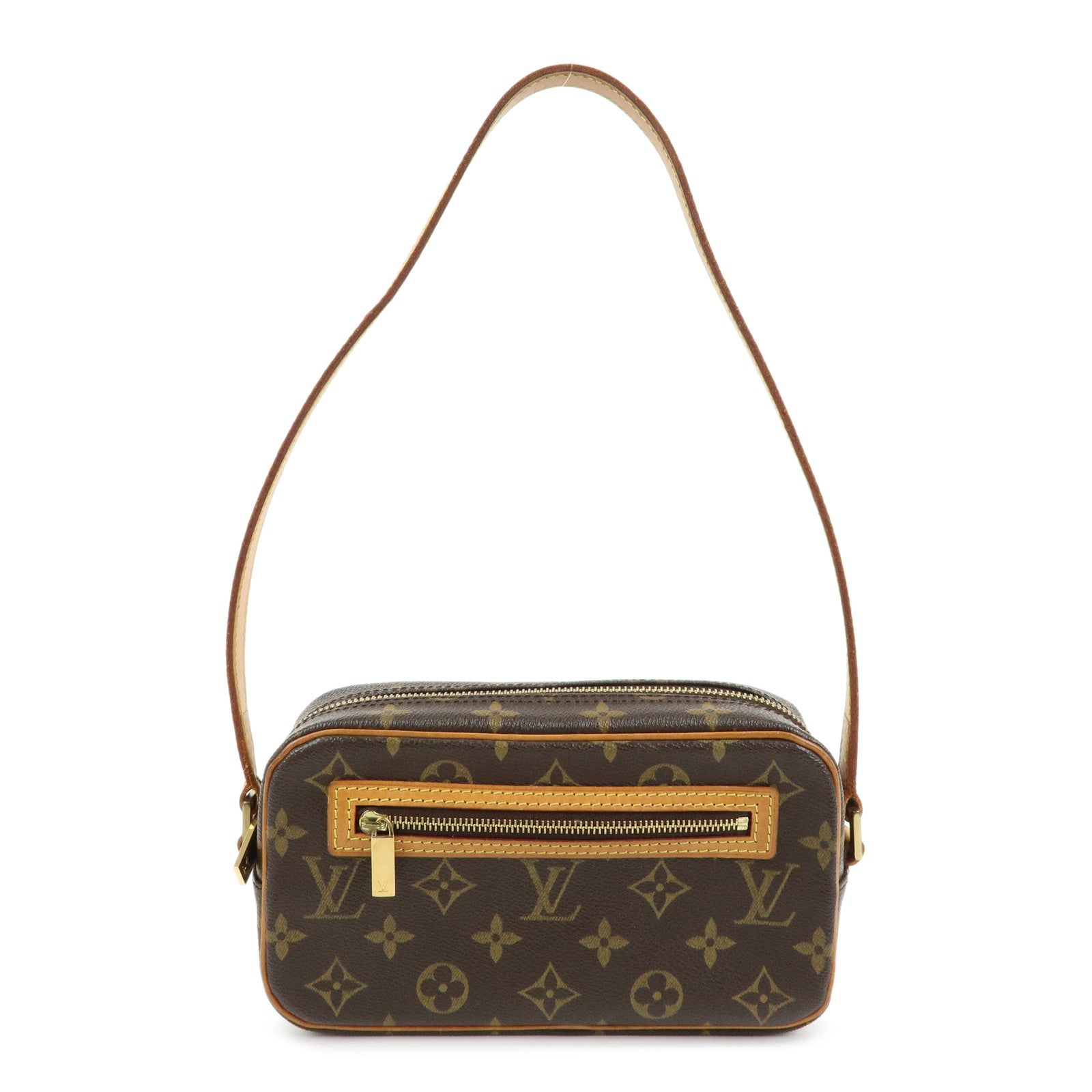 Louis Vuitton Monogram Pochette Cite Shoulder Bag Brown M51183