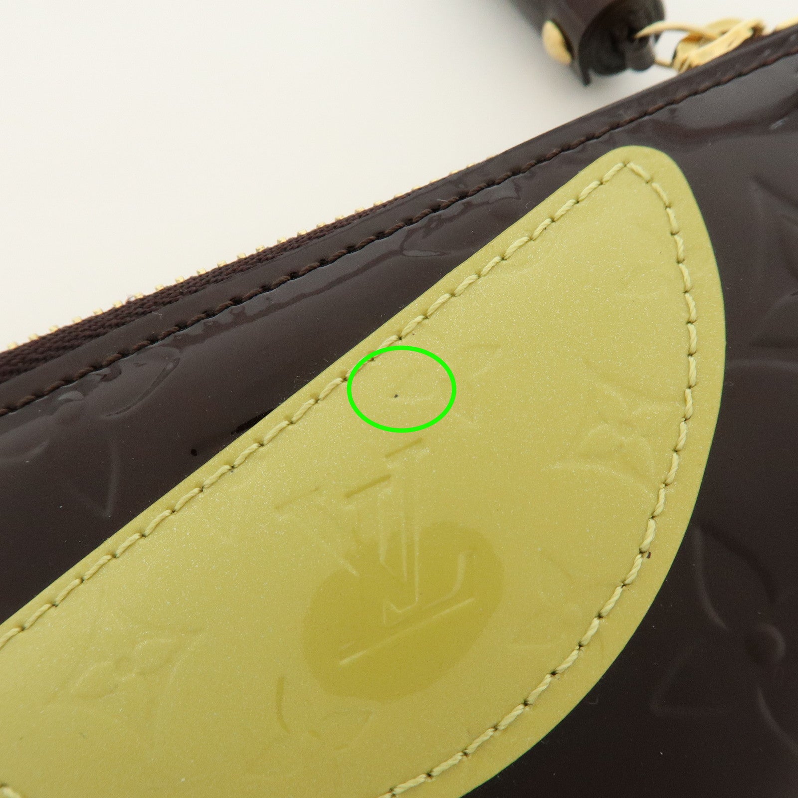 Louis Vuitton Monogram Vernis Leather Pochette Coq Coin Case M91406