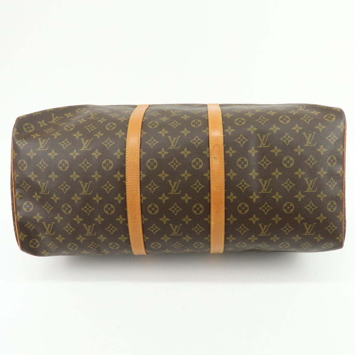 Louis Vuitton Monogram Keep All 60 Boston Bag Brown M41422