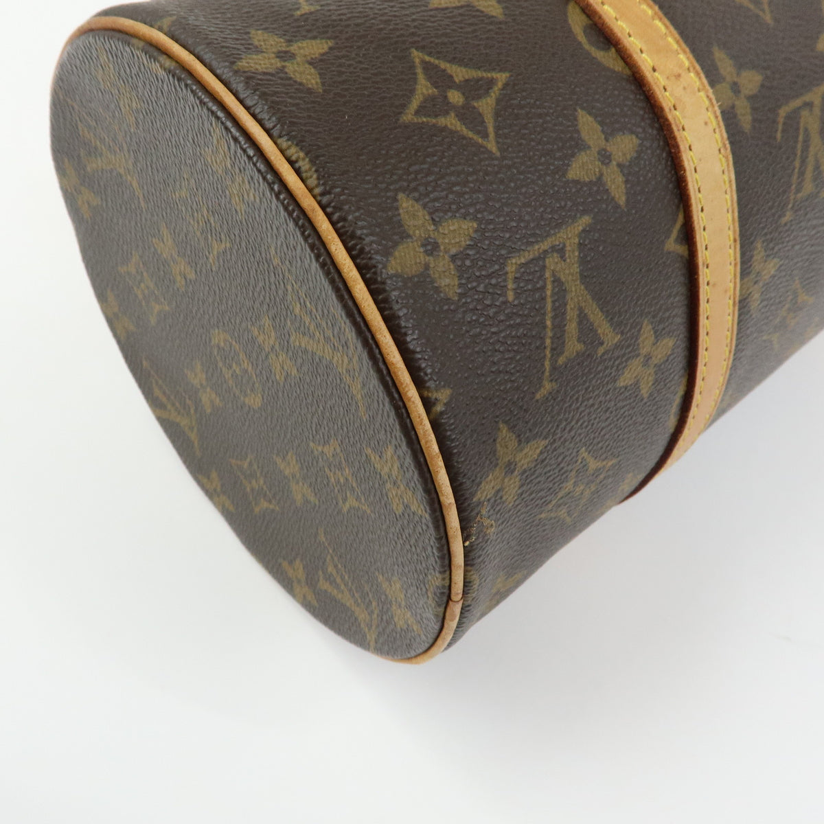 Louis Vuitton Monogram Papillon 30 Hand Bag Brown M51385