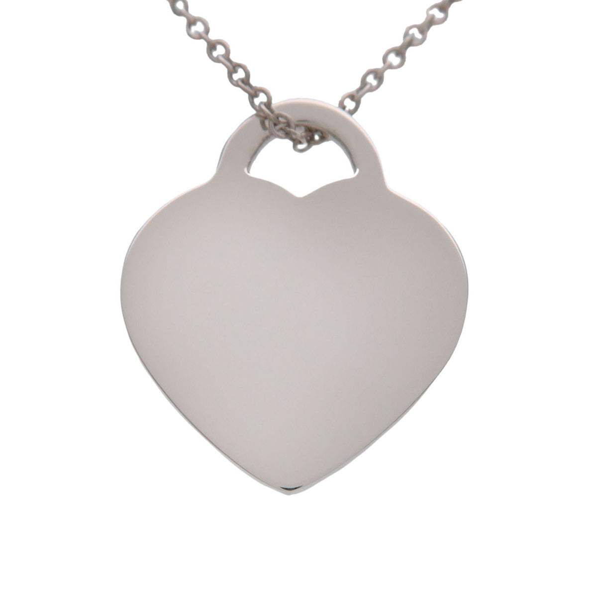 Tiffany & Co Return to Tiffany Heart Tag Necklace SV925 Silver