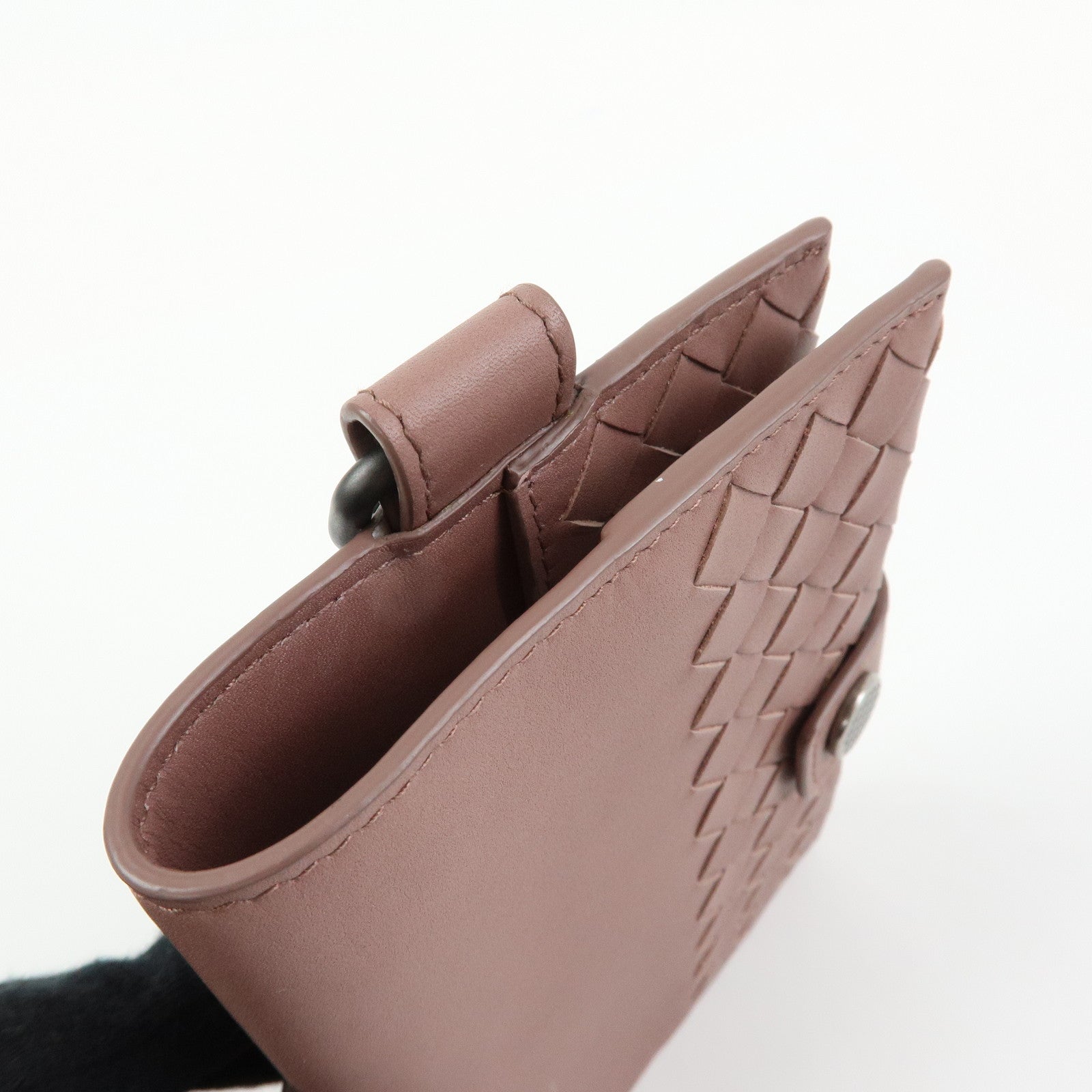 BOTTEGA VENETA Intrecciato Leather Agenda Planner Cover Brown