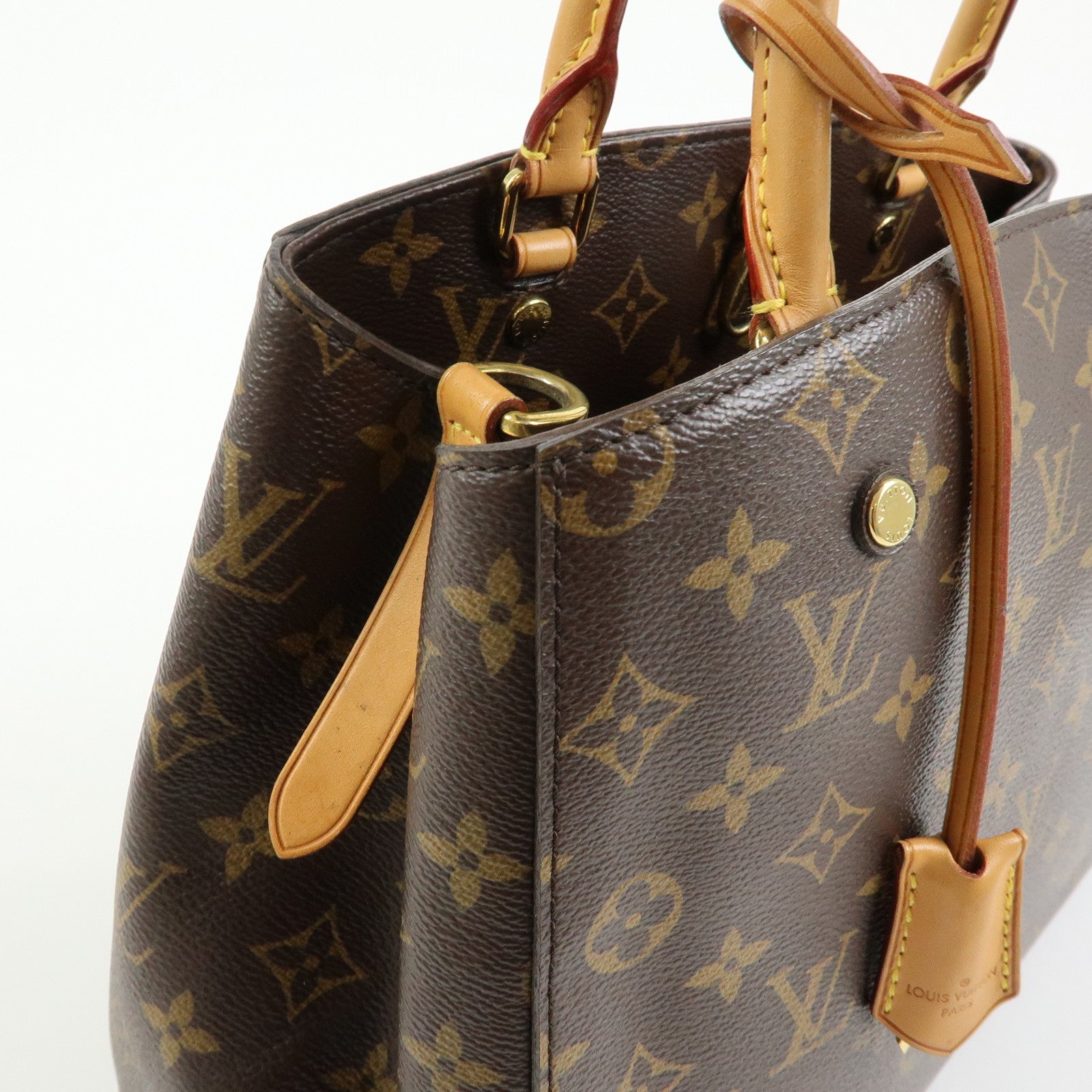 Louis Vuitton Monogram Montaigne MM 2Way Bag Hand Bag M41056