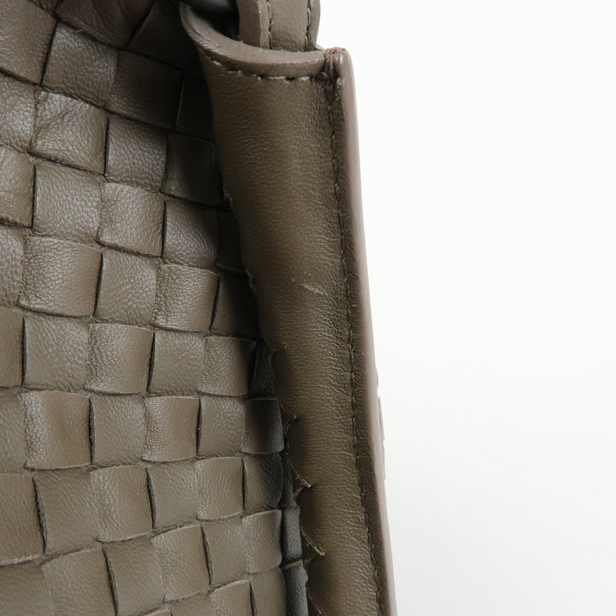 BOTTEGA VENETA Intrecciato Parachute Nappa Leather Shoulder Bag 428047