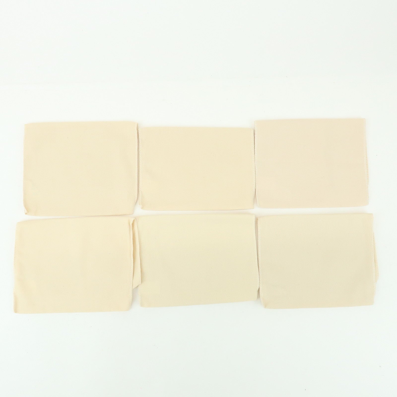 Loiuis Vuitton Set Of 30 Dust Bag Flap Style Beige for small items