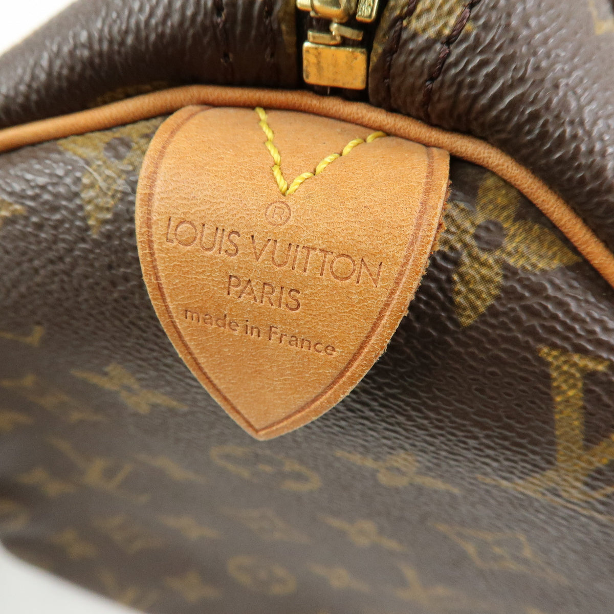 Louis Vuitton Monogram Speedy 30 Boston Bag Hand Bag Brown M41526