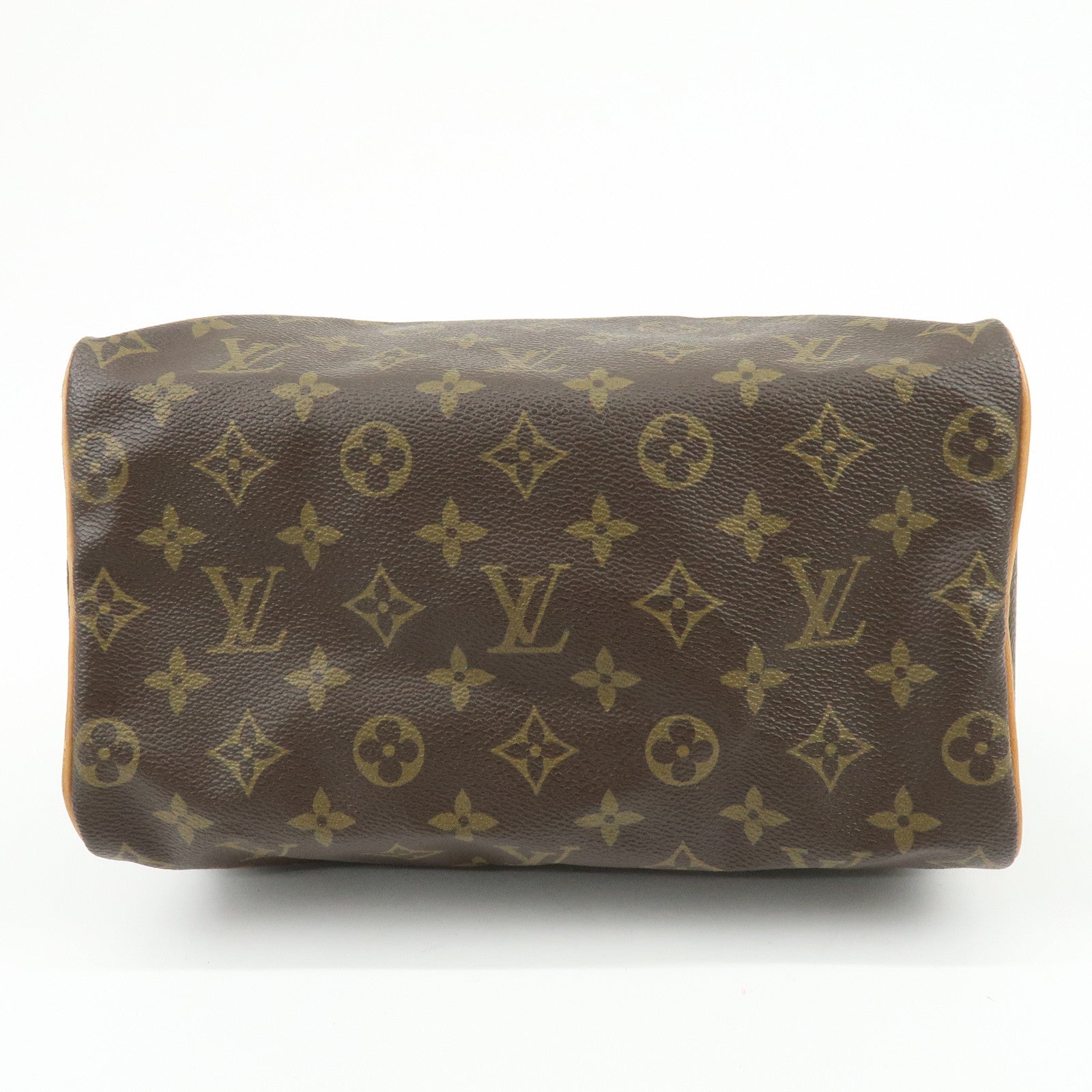 Louis Vuitton Monogram Speedy 25 Boston Bag Hand Bag Brown M41528