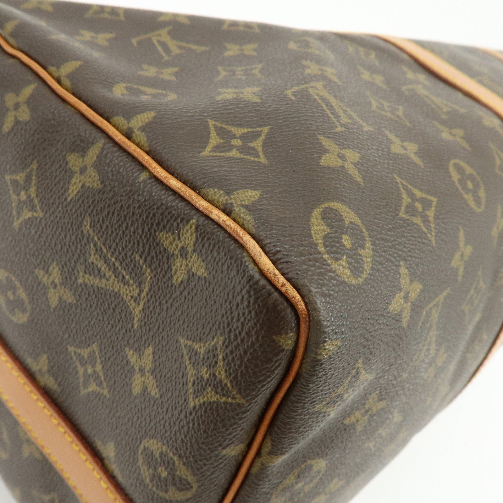 Louis Vuitton Keep All Bandouliere 50 Boston Bag Brown M41416