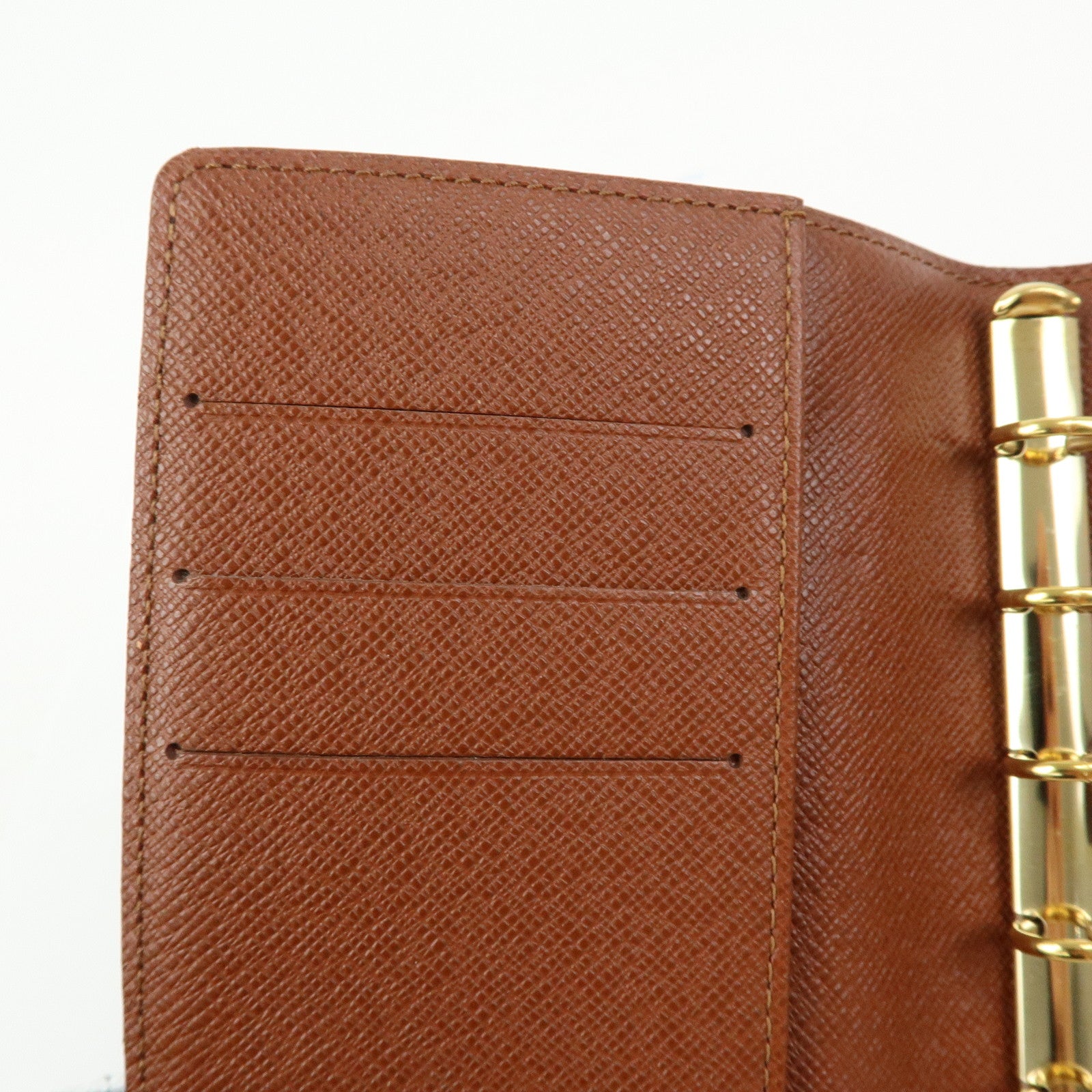 Louis Vuitton Monogram Agenda PM Planner Cover Brown R20005