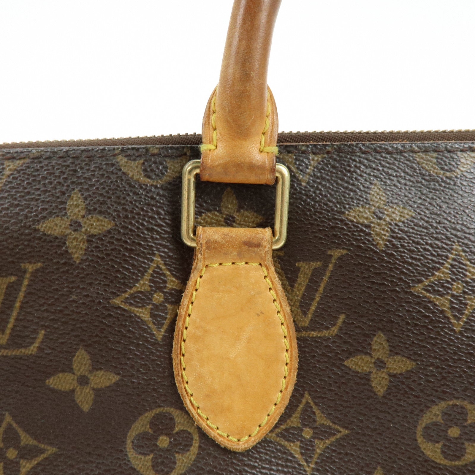 Louis Vuitton Monogram Popincourt Hand Bag Brown M40009