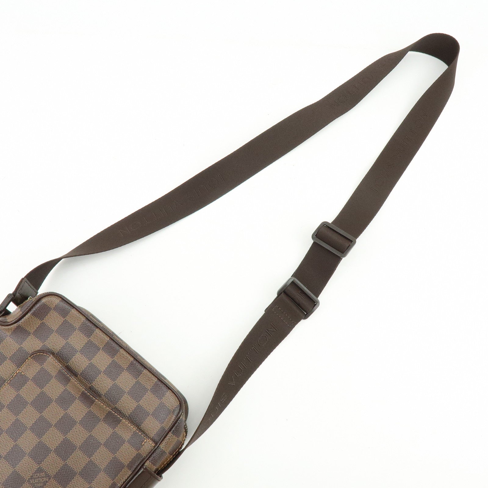 Louis Vuitton Damier Olaf PM Crossbody Shoulder Bag Brown N41442