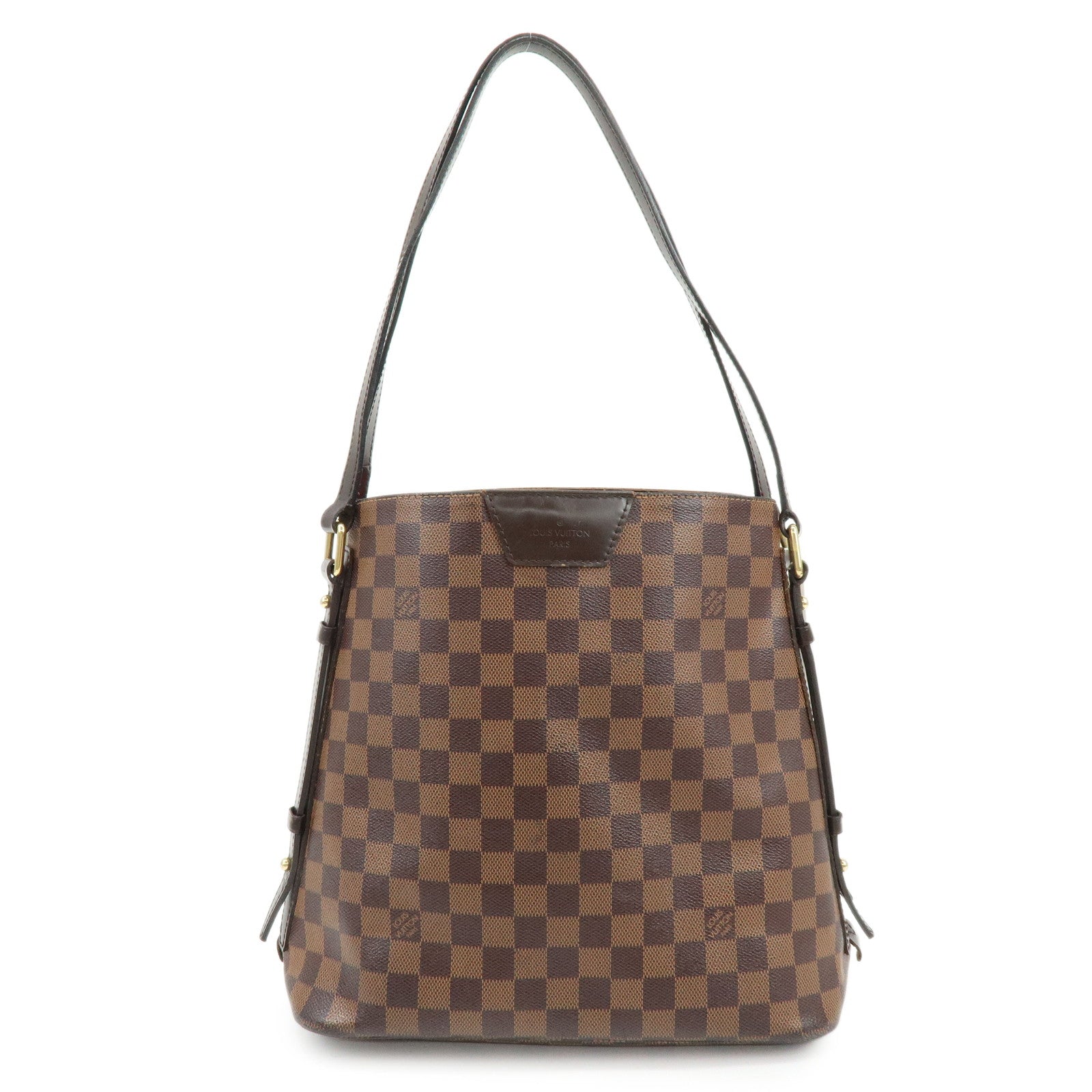 Louis Vuitton Damier Ebene Cabas Rivington Canvas Shoulder Bag N41108