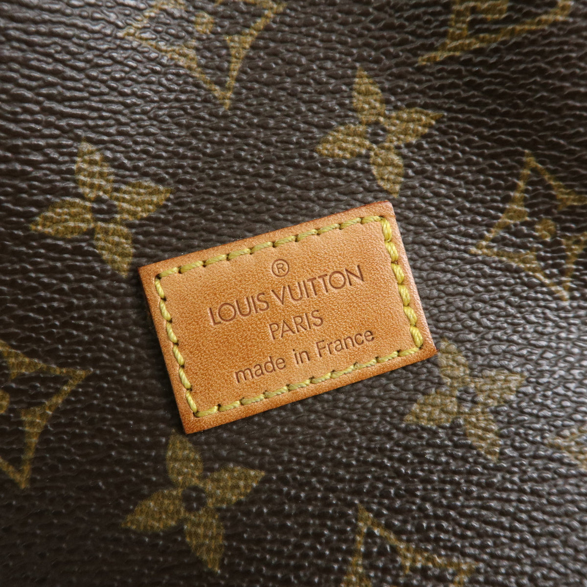 Louis Vuitton Monogram Saumur 30 Canvas Shoulder Bag Brown M42256