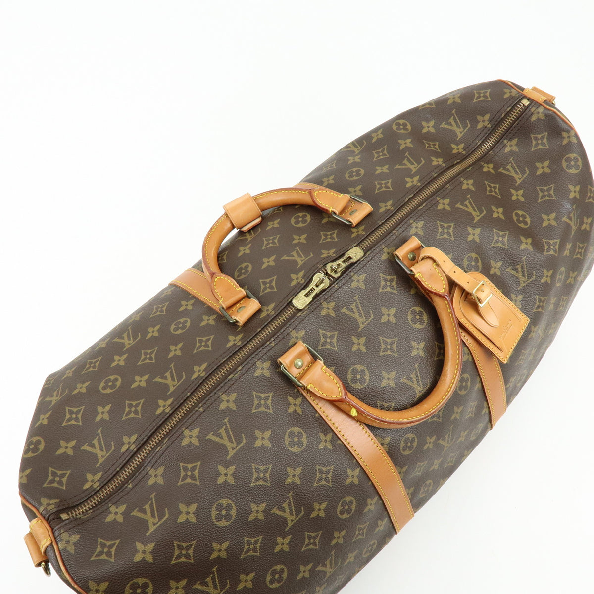 Louis Vuitton Monogram Keep All Bandouliere 60 Boston Bag M41412