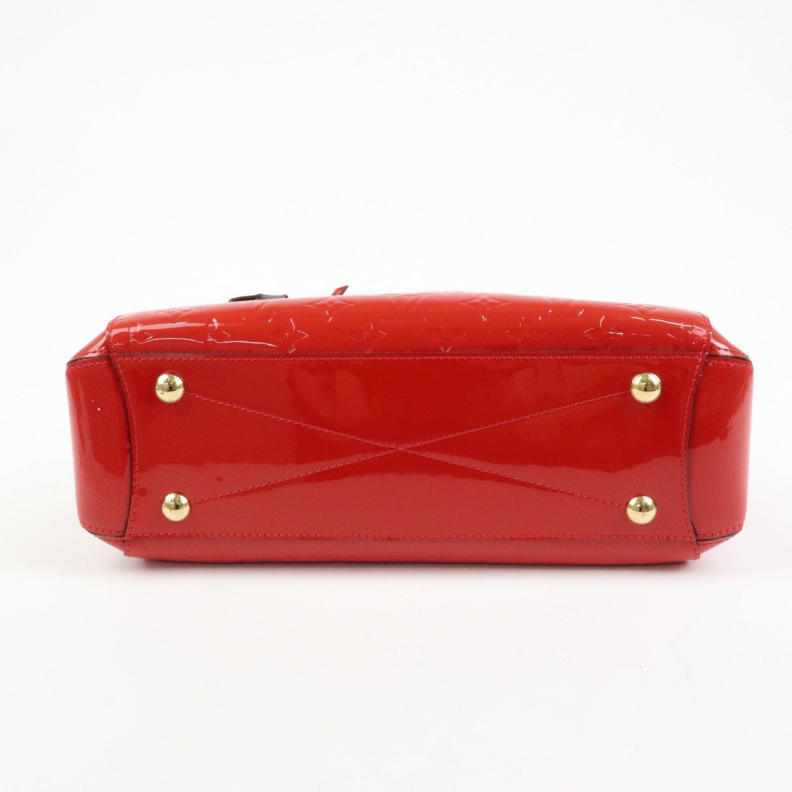 Louis Vuitton Monogram Vernis Montaigne MM 2Way Bag Cerise M50167