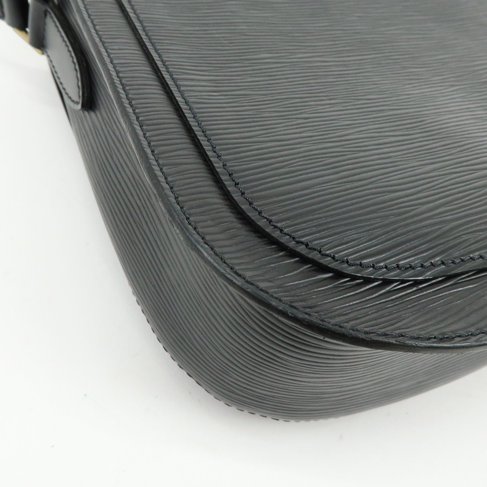 Louis Vuitton Epi Saint Cloud Shoulder Bag Black Noir M52192