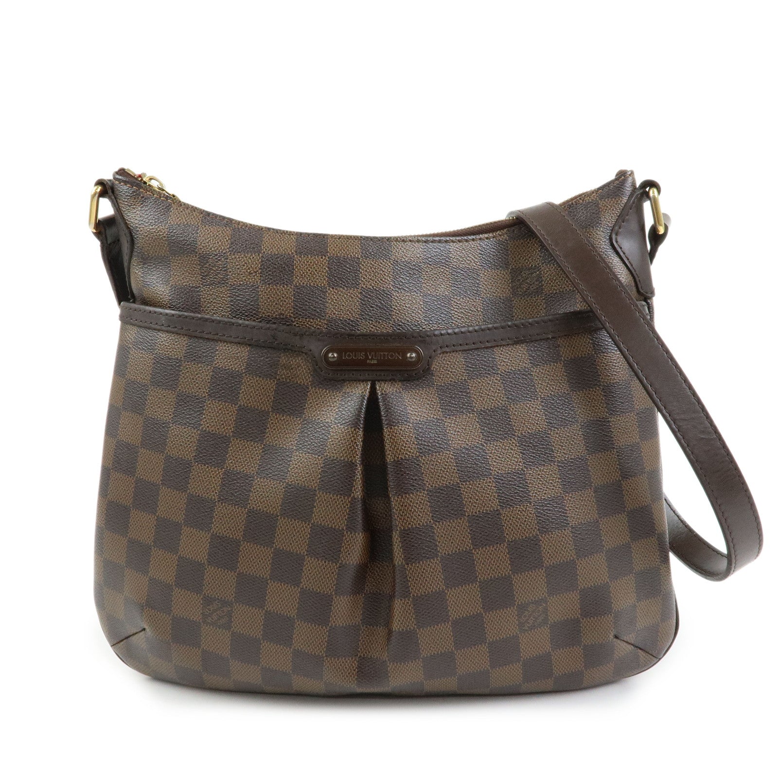 Louis Vuitton Damier Bloomsbury PM Shoulder Crossbody Bag Brown N42251