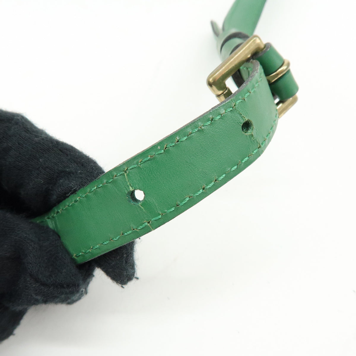 Louis Vuitton Epi Mini Saint Cloud Shoulder Bag Borneo Green M52214