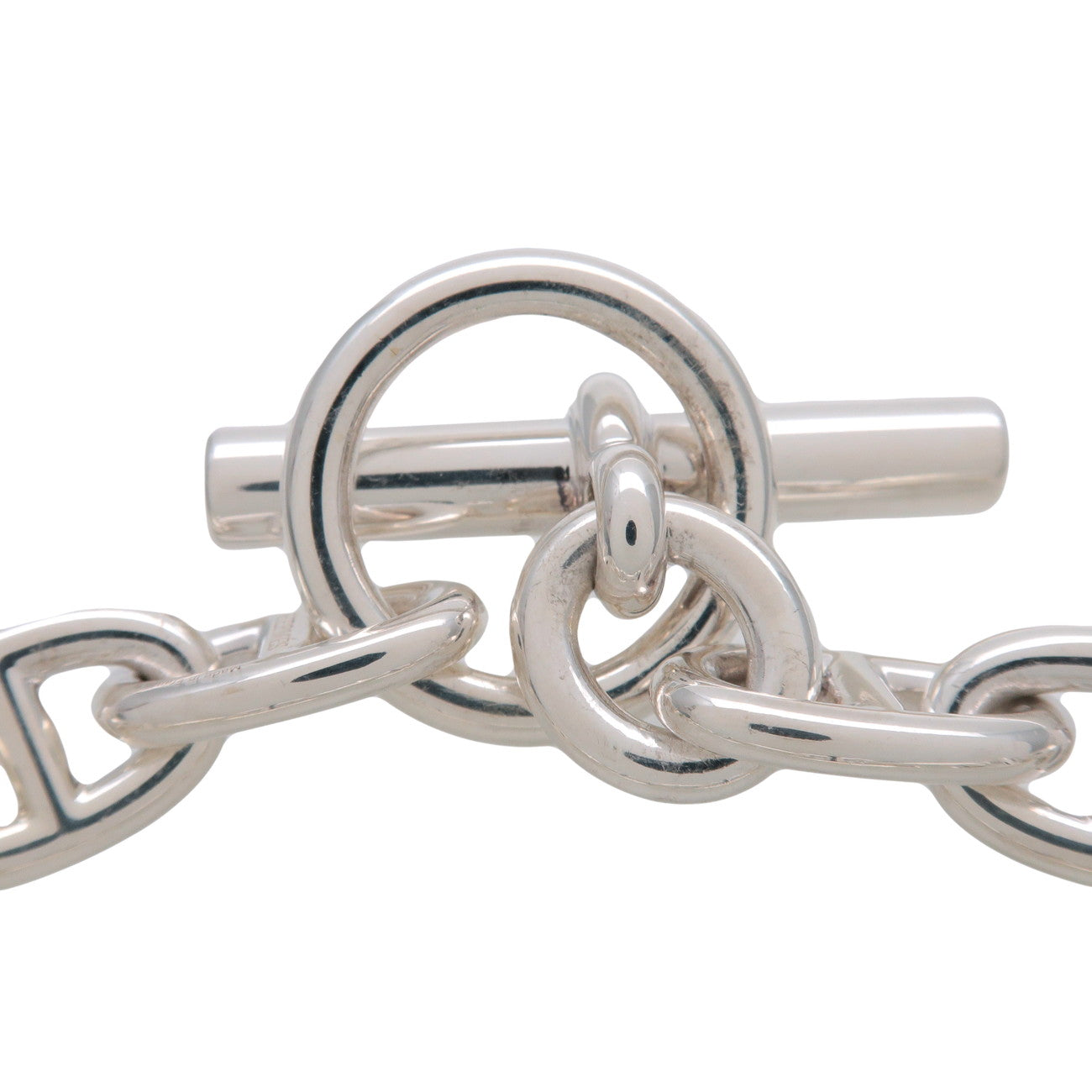 HERMES Chaine d'Ancre MM Bracelet SV925 Silver