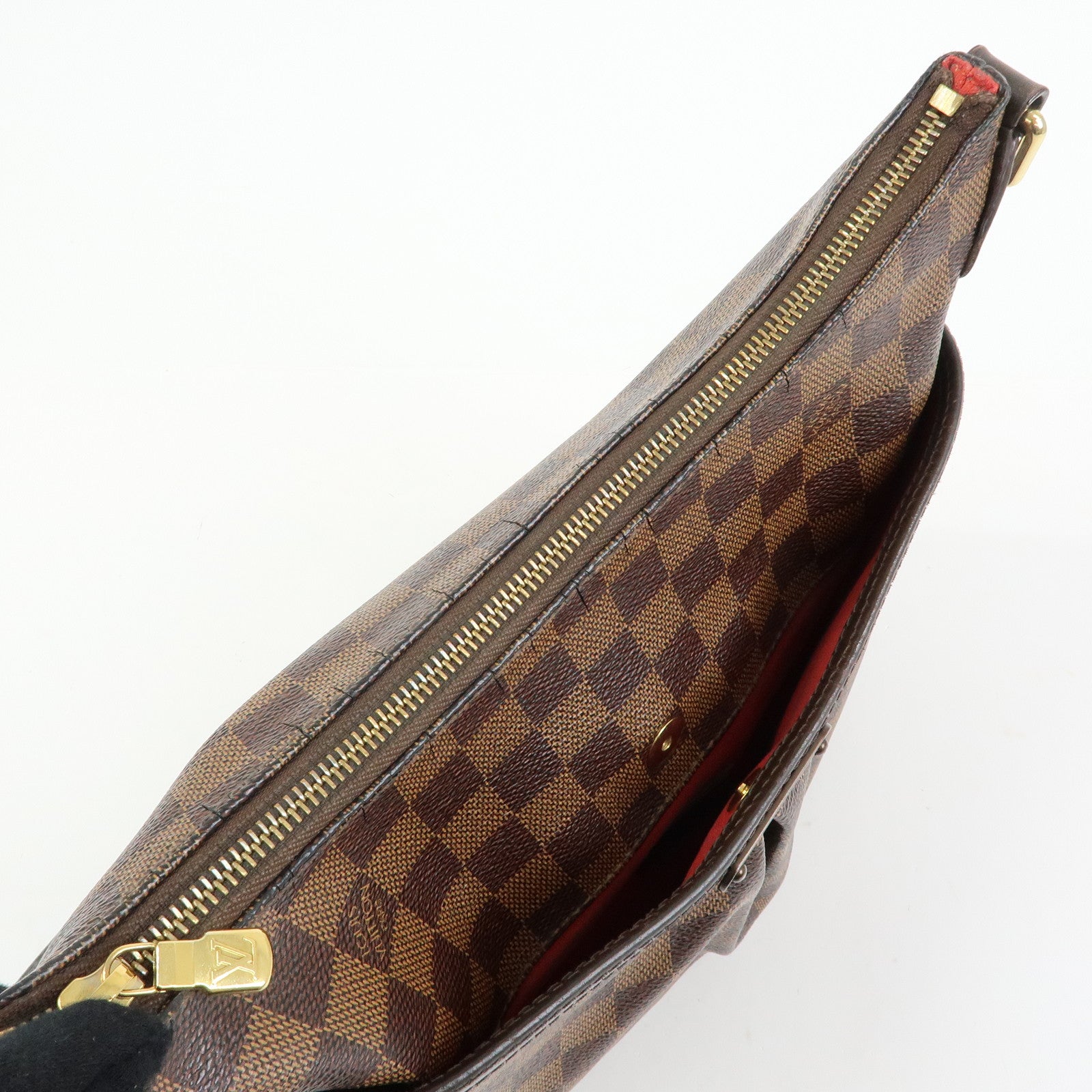 Louis Vuitton Damier Bloomsbury PM Shoulder Bag Brown N42251