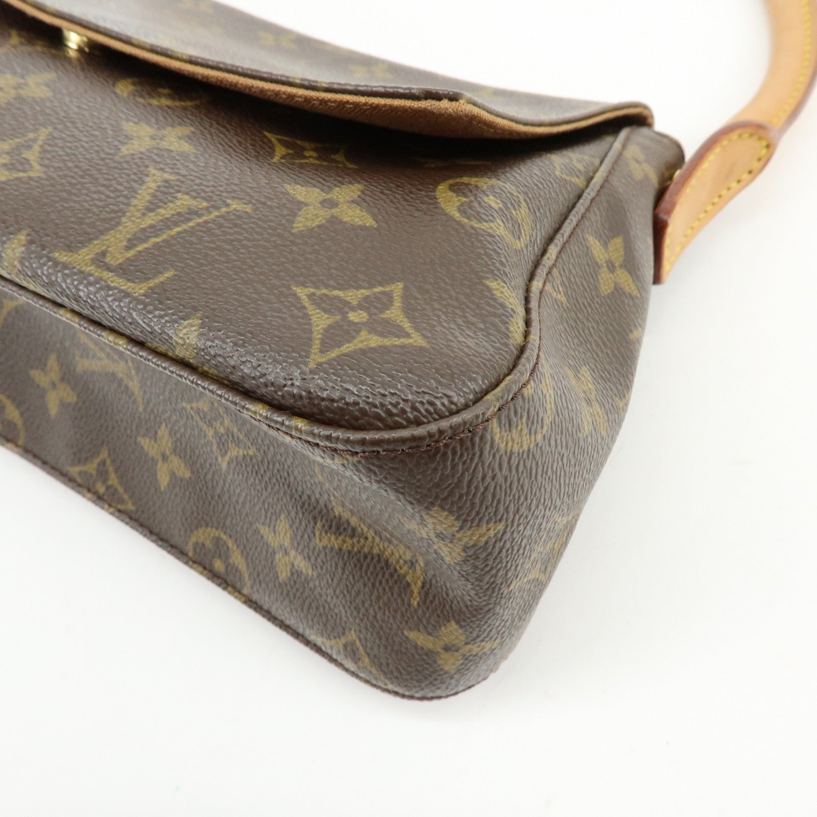 Louis Vuitton Monogram Mini Looping Canvas Shoulder Bag Hand Bag M51147