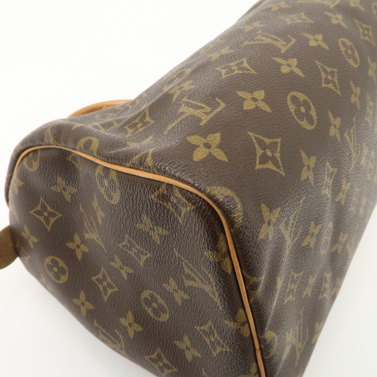 Louis Vuitton Monogram Speedy 30 Hand Bag Boston Bag M41526 Used